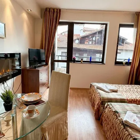 South Facing Bright Mountain View Penthouse - 2 Balconies, 300mbps Wifi, Washer Bansko