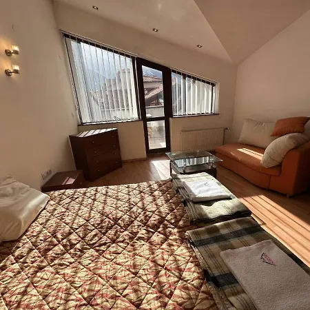 Appartement South Facing Bright Mountain View Penthouse - 2 Balconies, 300mbps Wifi, Washer Bansko