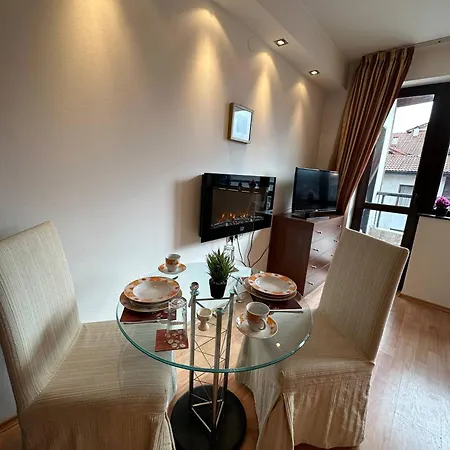 South Facing Bright Mountain View Penthouse - 2 Balconies, 300mbps Wifi, Washer Appartement Bansko